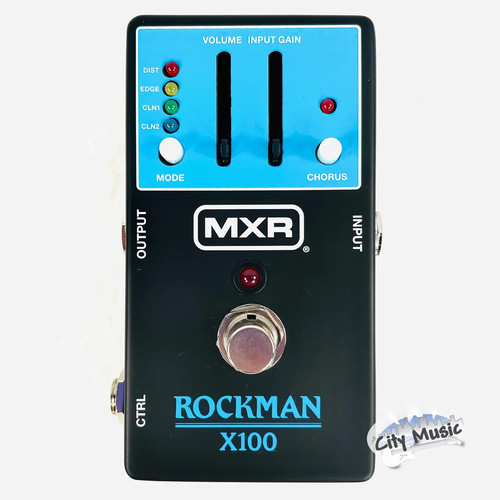 Used dunlop mxr mx100 rockman - used,